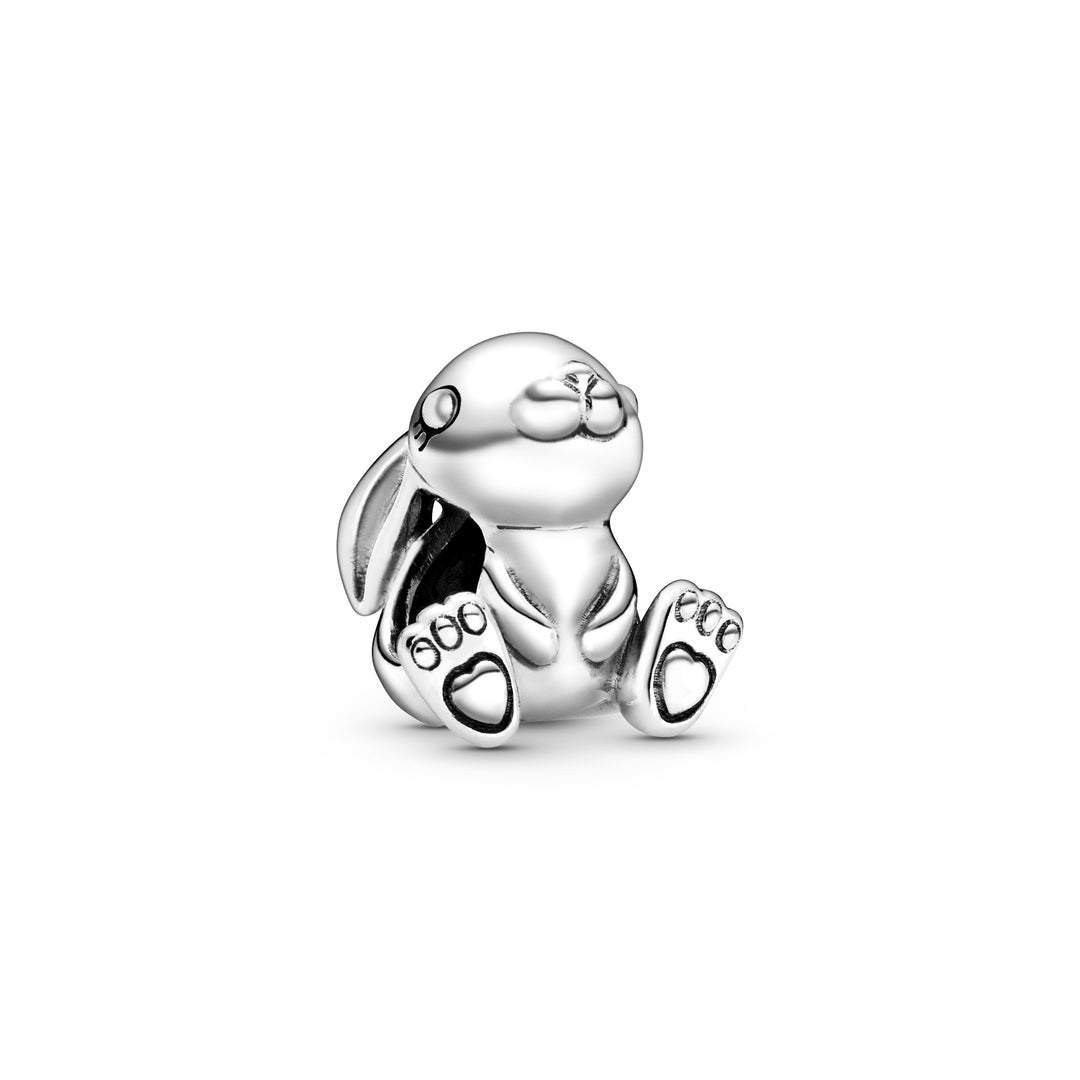 Pandora - Kanin charm i sølv - 798763c00