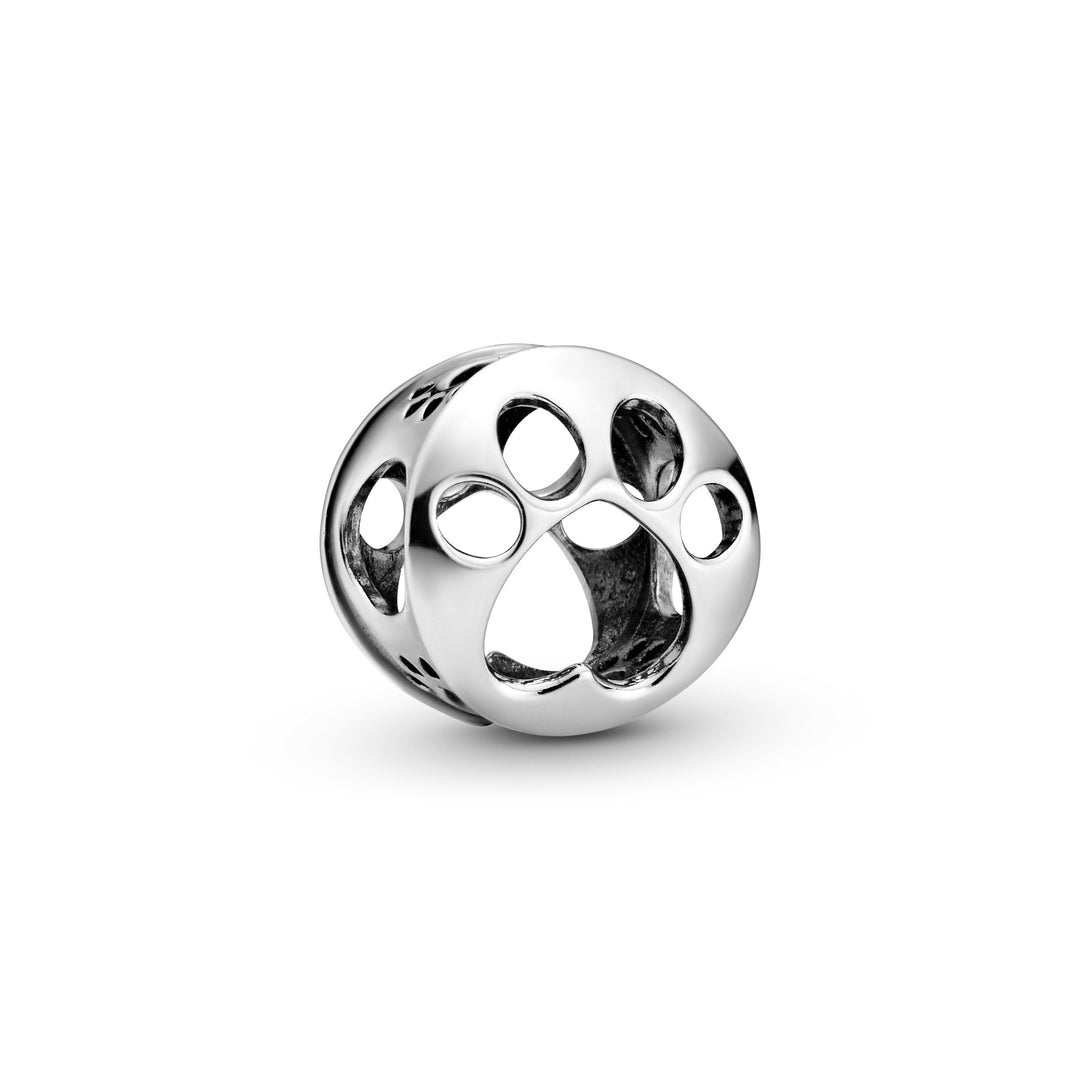 Pandora - Åbent poteaftryk sølv charm - 798869c00
