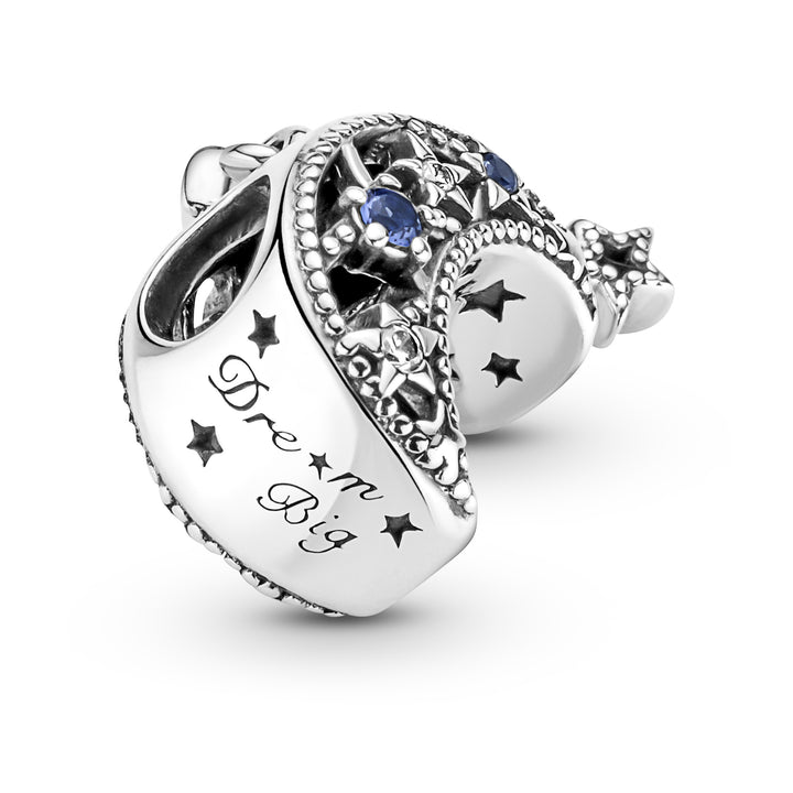 Pandora - Halvmåne og stjerne charm - 799643c01