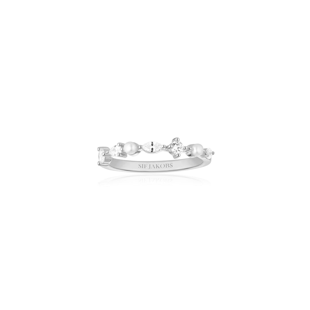 Sif Jakobs - Adria ring med perler og sten - r12260-pcz